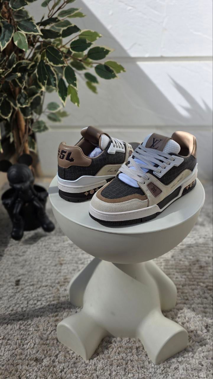 Louis Vuitton x Nike Collaboration Sneakers