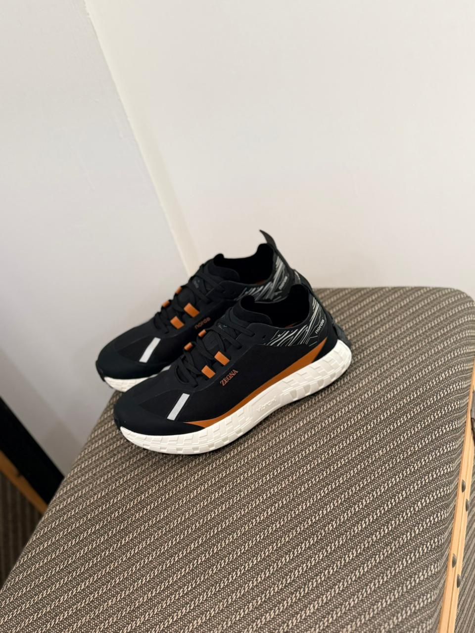 Zegna x norda 001 Sneaker (Black / Vicuna)