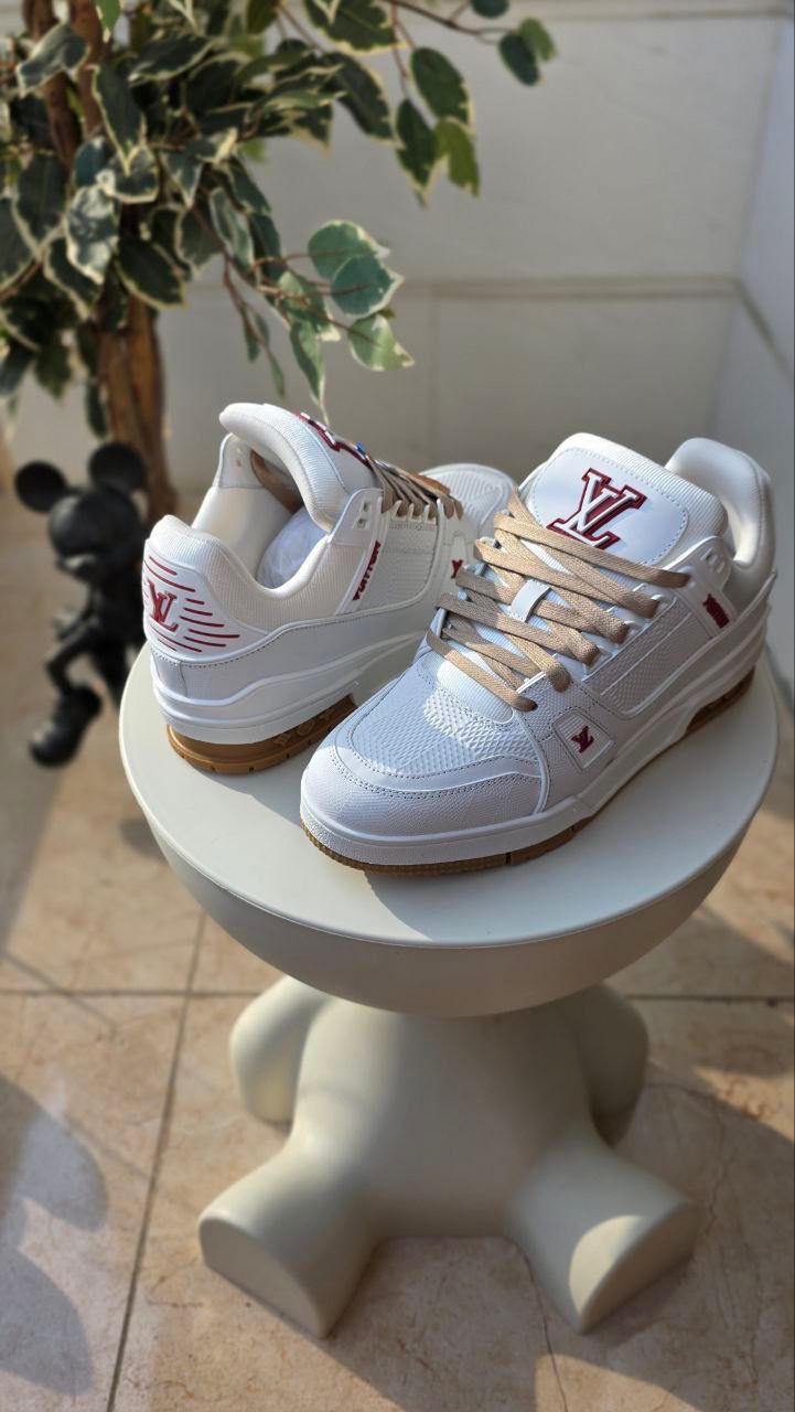 Louis Vuitton White Classic Sneakers