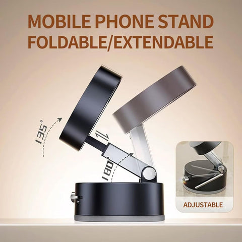 Vacuum Magnetic Car Phone Holder